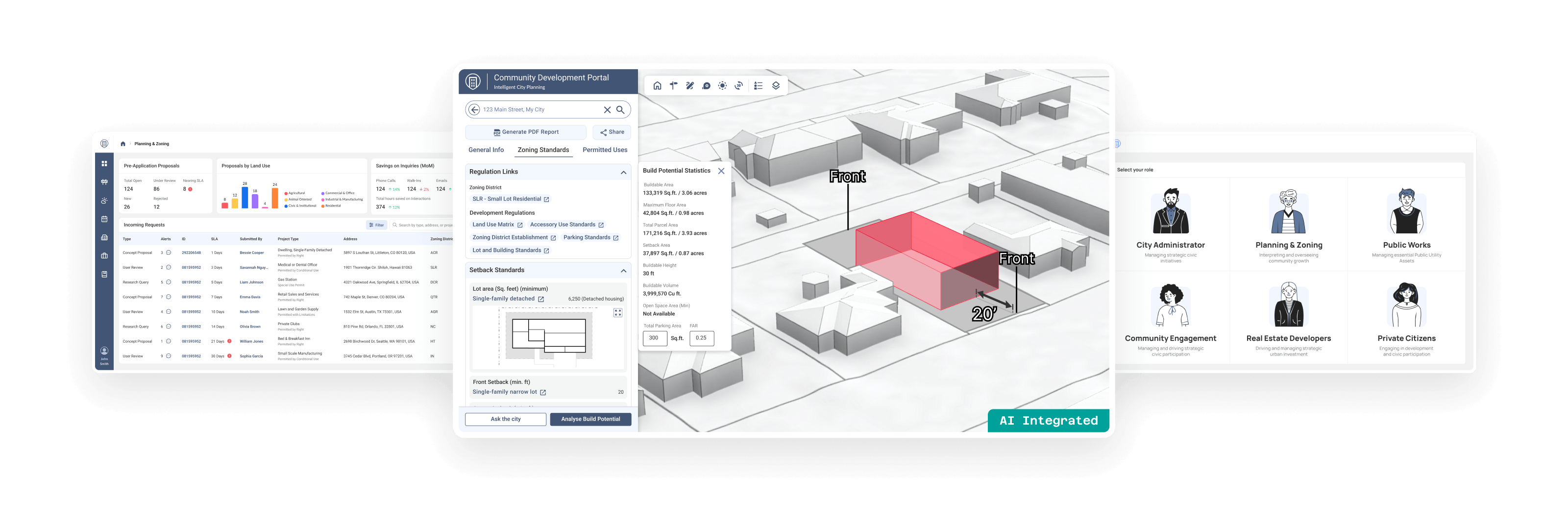 Urban360 Platform Screenshots